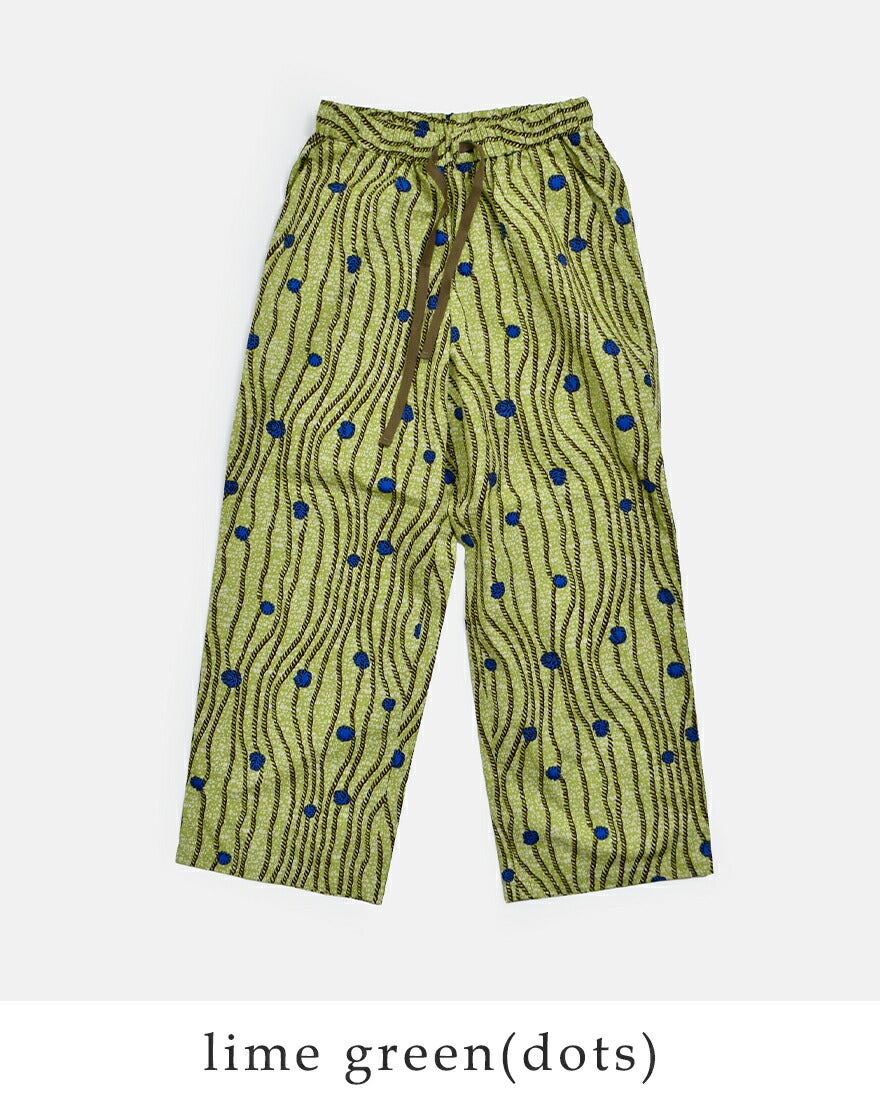 20%OFF】Le Glazik ルグラジック コットン バティックプリント ドロー