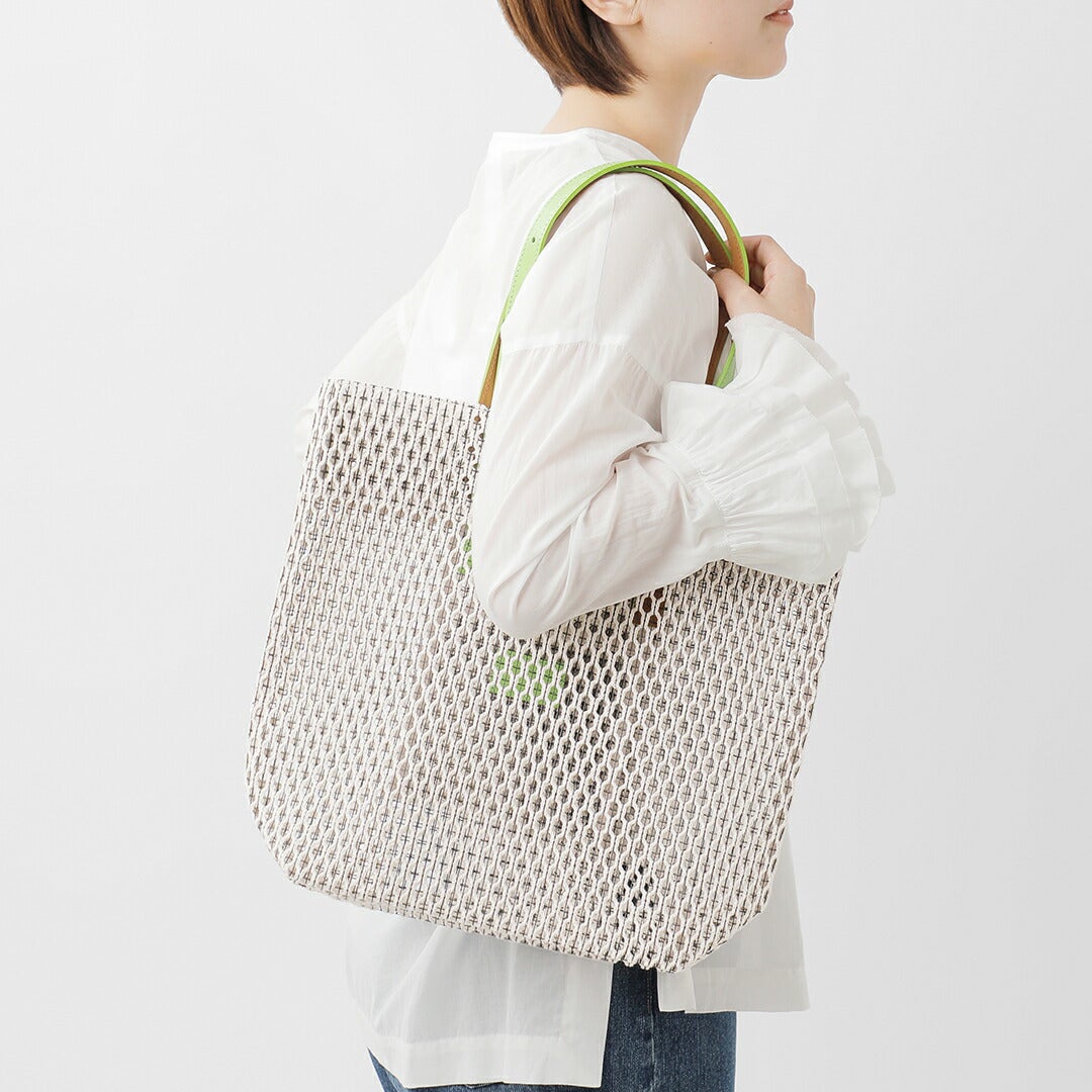 MARY AL TERNA メアリオルターナコットン メッシュ トートバッグ M GAP