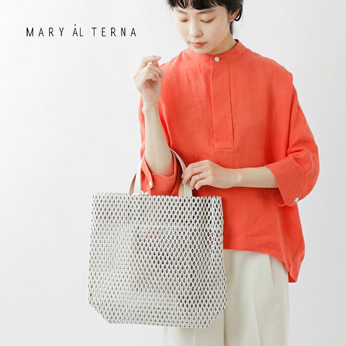 MARY AL TERNA メアリオルターナコットン メッシュ トートバッグ M GAP