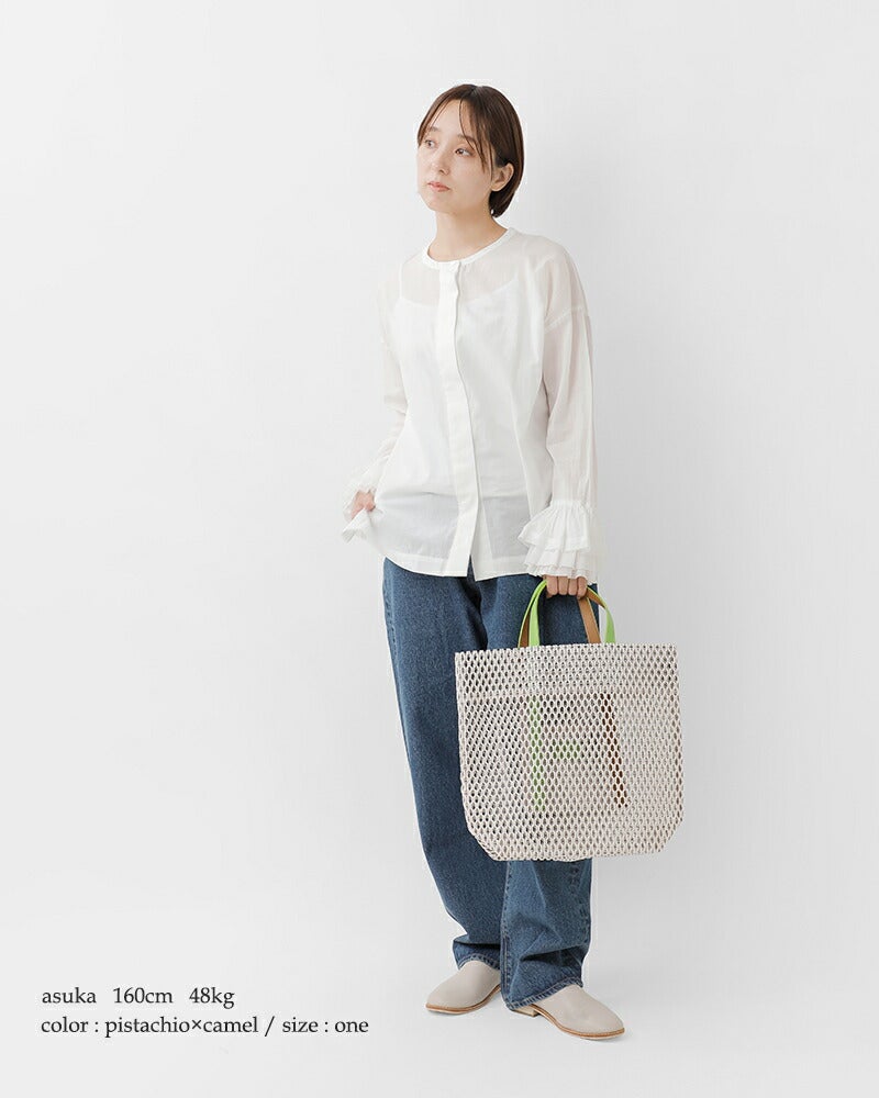 MARY AL TERNA メアリオルターナコットン メッシュ トートバッグ M GAP