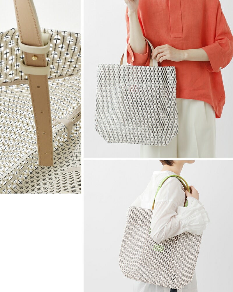MARY AL TERNA メアリオルターナコットン メッシュ トートバッグ M GAP
