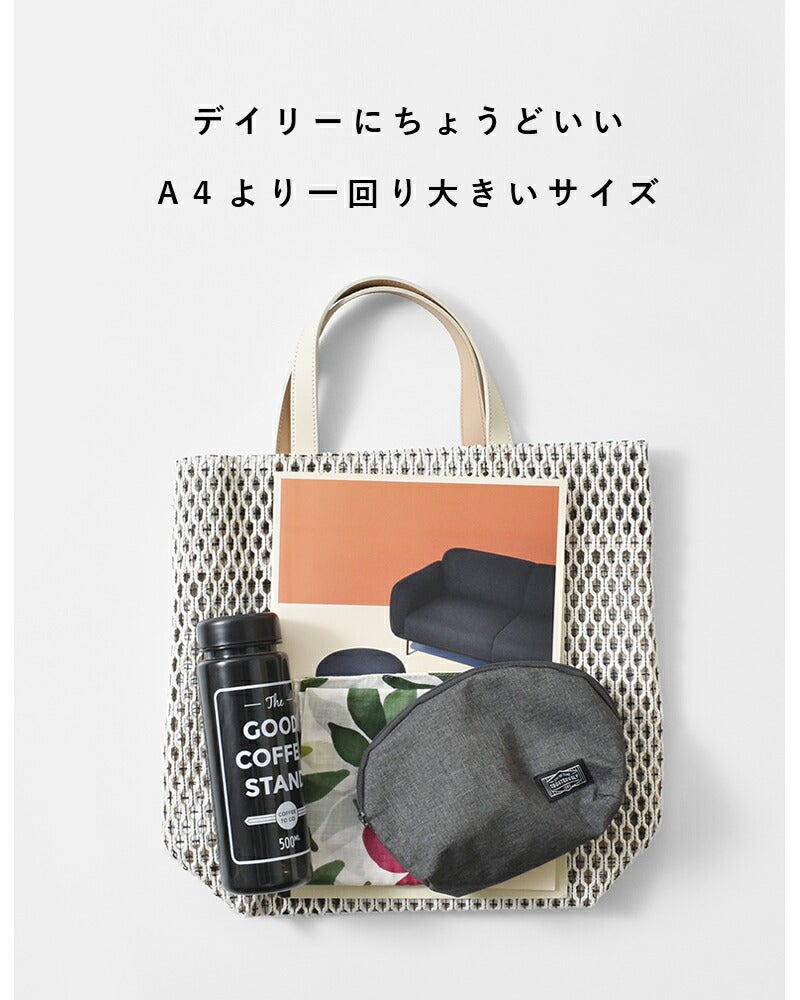 MARY AL TERNA メアリオルターナコットン メッシュ トートバッグ M GAP