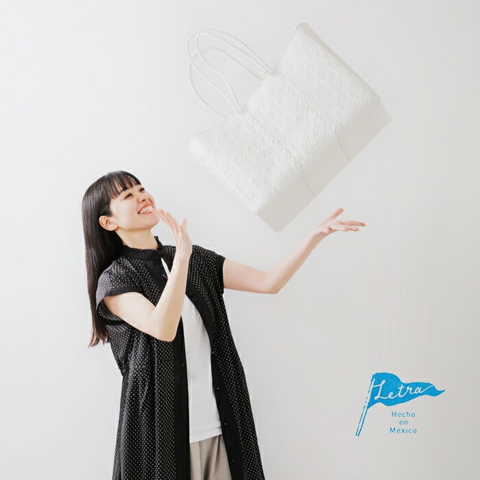 Letra レトラ メルカドバッグ ロングハンドル Lサイズ “ROMBO” rombo-l