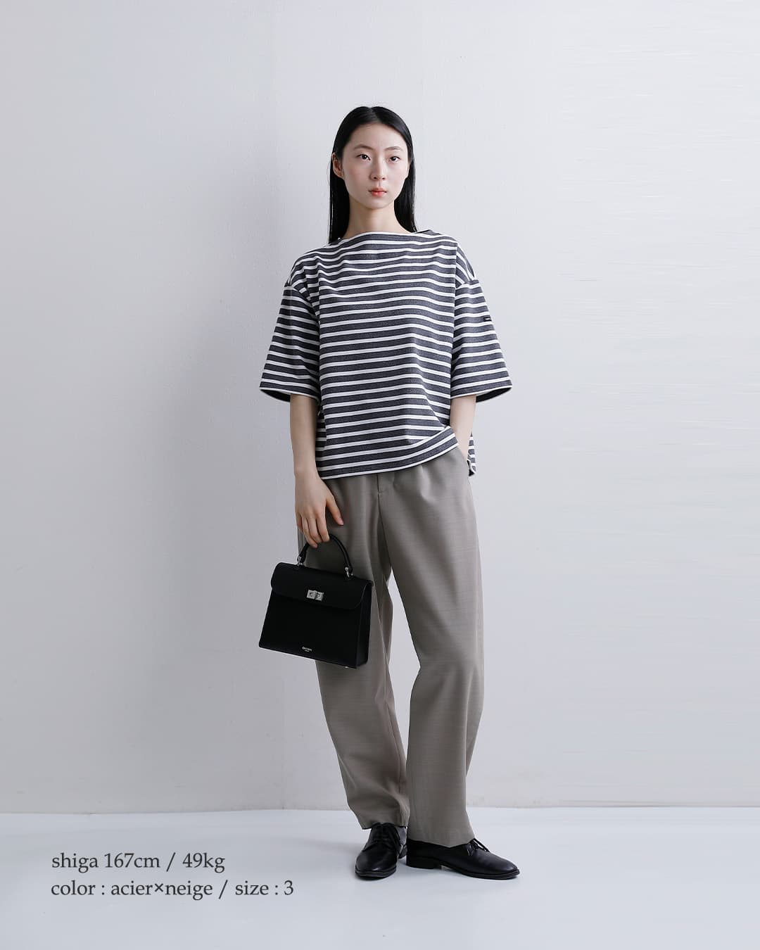 SAINT JAMES セントジェームス 厚手 コットン ボートネック ウェッソン