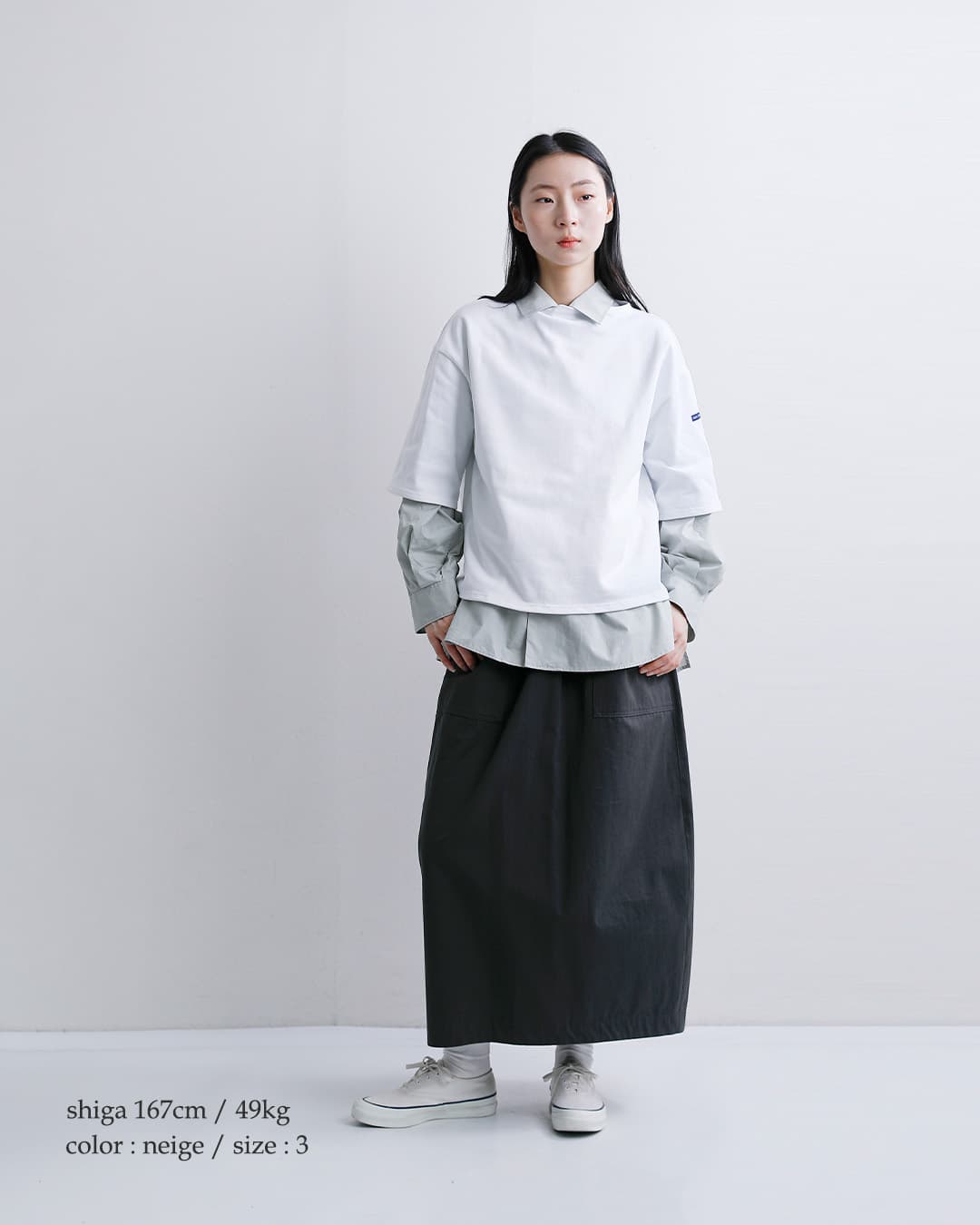 ⭐︎新品☆セントジェームス　ルーズ　t6 SAINT JAMES セントジェームス 厚手 コットン ボートネック ウェッソン