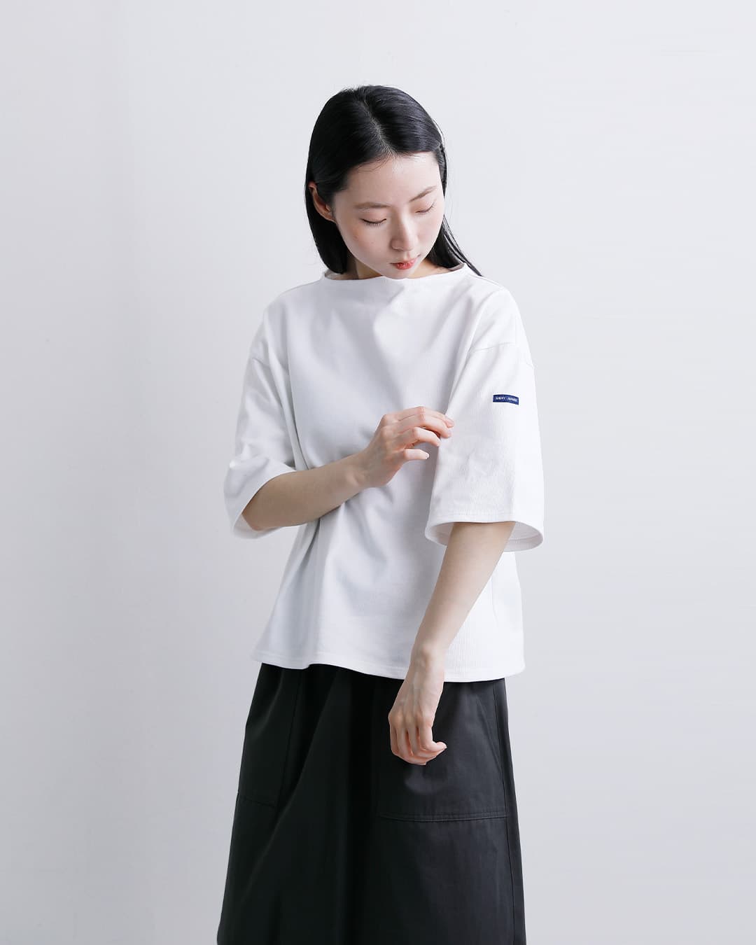 SAINT JAMES セントジェームス 厚手 コットン ボートネック ウェッソン