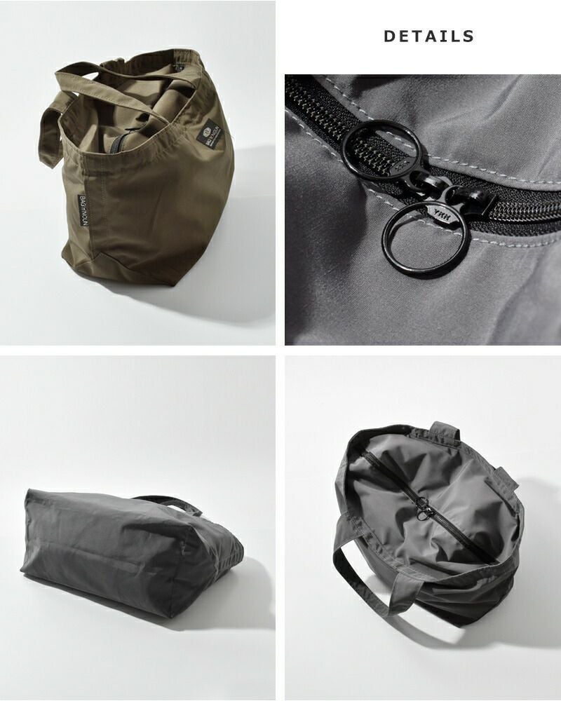 BAG'n'NOUN バッグンナウン オックスフォード ファスナー付き トート