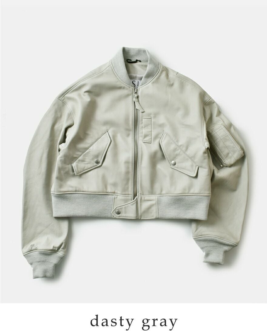 Sisii シシ レザーライダースジャケット“L2-B” 114-ol-ms レディース