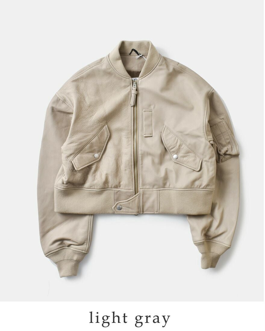 Sisii シシ レザーライダースジャケット“L2-B” 114-ol-ms レディース