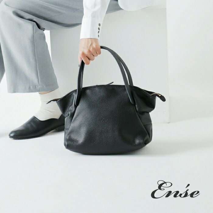 Ense アンサ ステアレザートートバッグmini ens-202-ms レディース