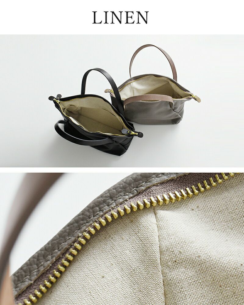 Ense アンサ ステアレザートートバッグmini ens-202-ms レディース