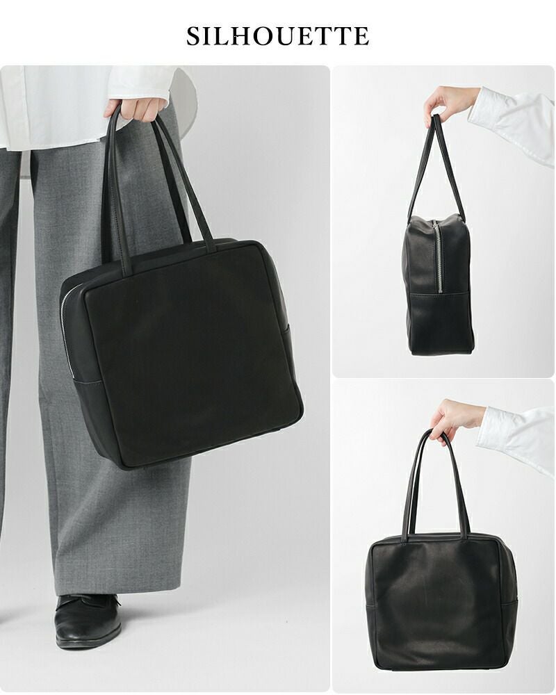 mormyrus モルミルス レザー スクエア トートバッグ m-148-tr