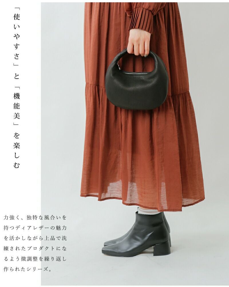 Aeta アエタ ディアレザー ワンショルダーバッグ “ONE SHOULDER S