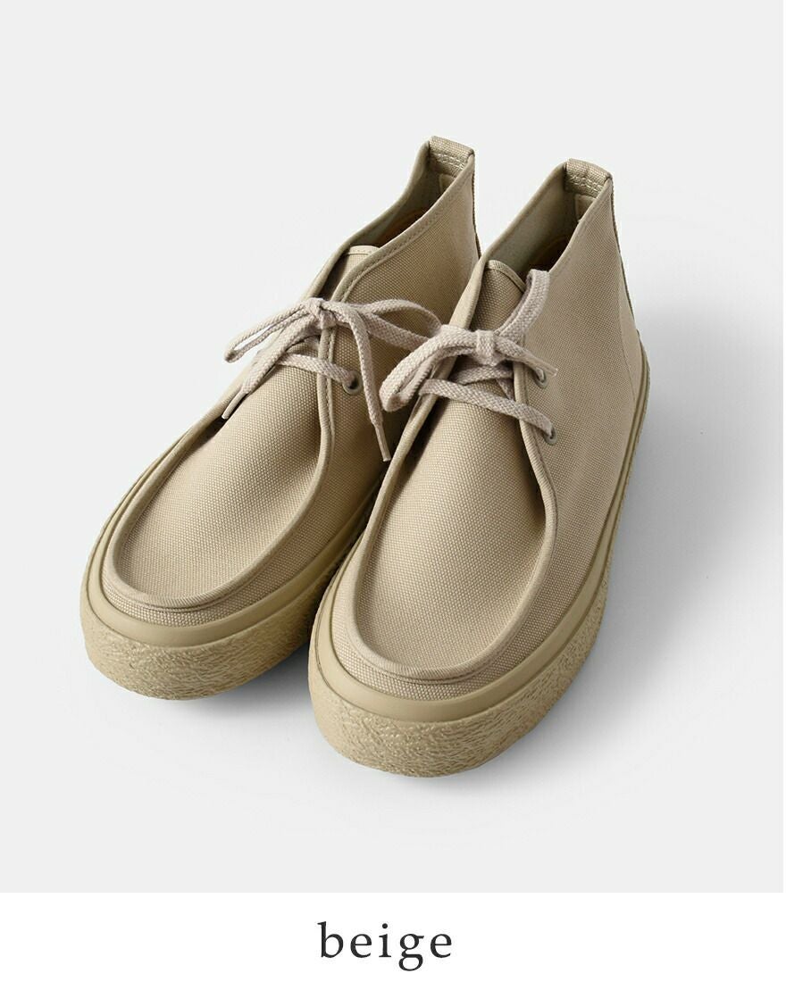 Moonstar ムーンスター キャンバス レースアップ モカシン シューズ