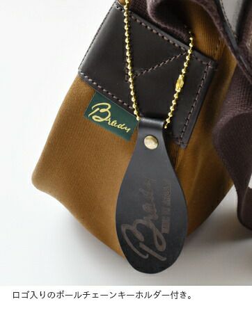 Brady ブレディ ツイルショルダーバッグ “ARIEL TROUT SMALL” ariel