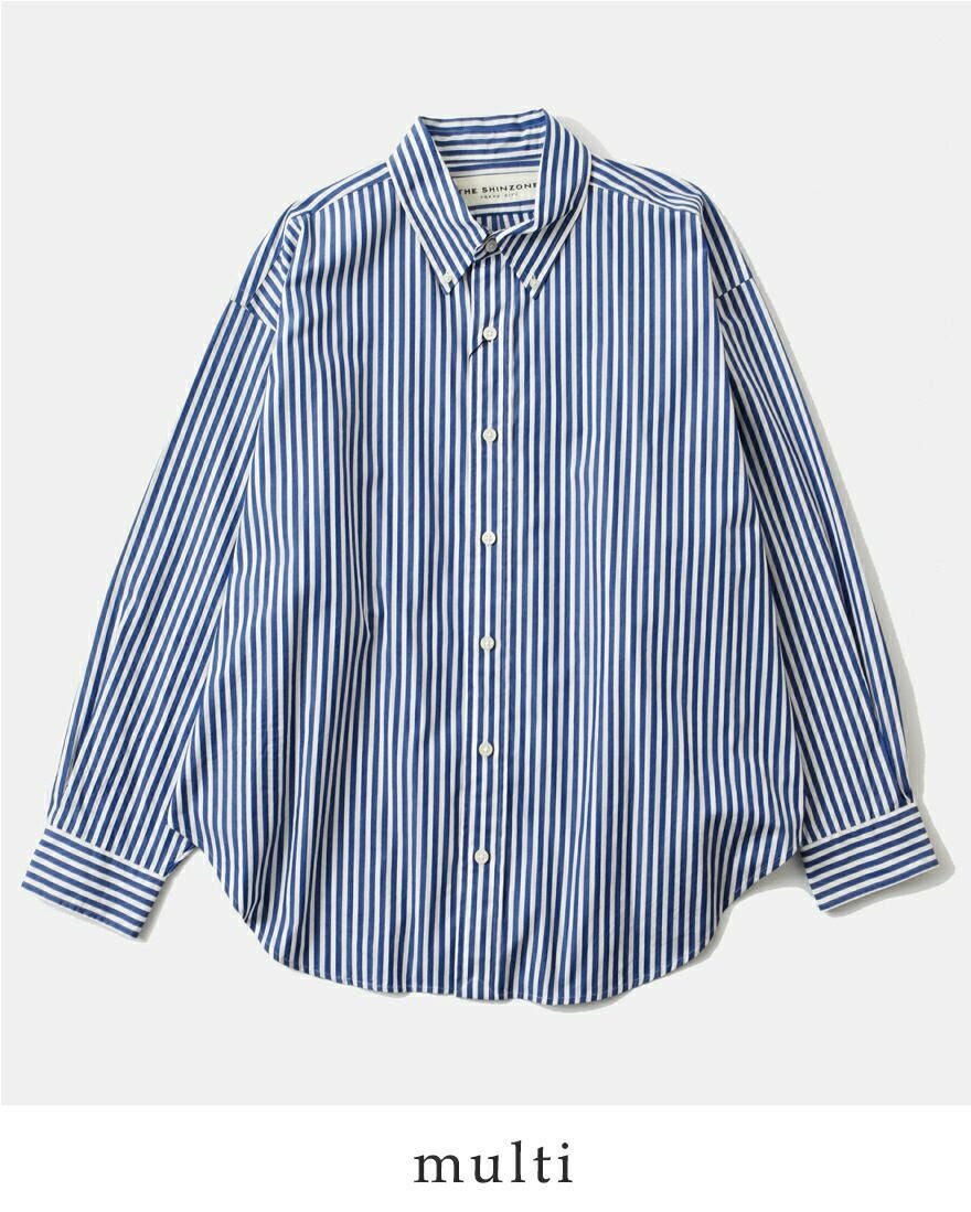 Shinzone シンゾーン コットン ダディ シャツ “DADDY SHIRT” 21amsbl08