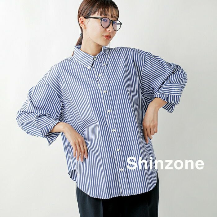 Shinzone シンゾーン コットン ダディ シャツ “DADDY SHIRT” 21amsbl08