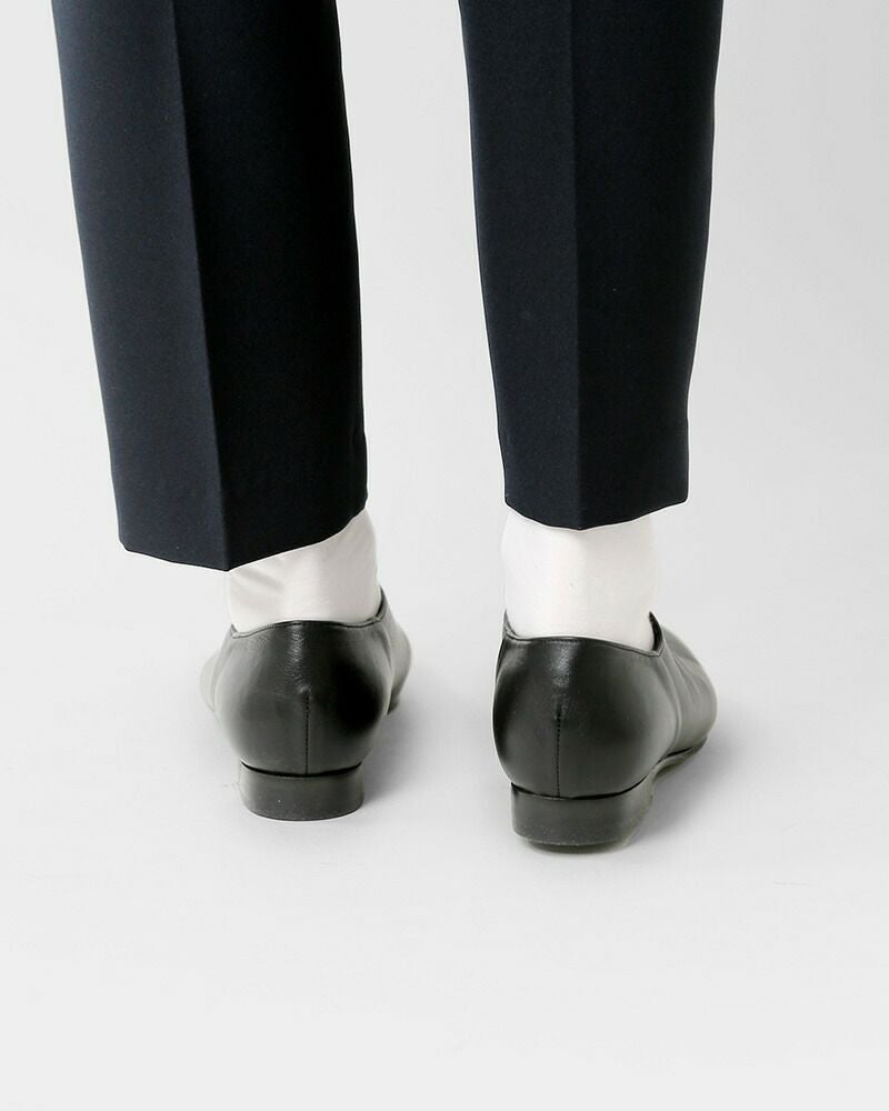 chausser ショセ レザー フラットシューズ c-2324-ru レディース