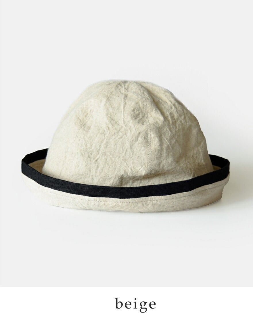 Chapeaugraphy シャポーグラフィー 綿麻シャンブレー / 高密度織綿麻