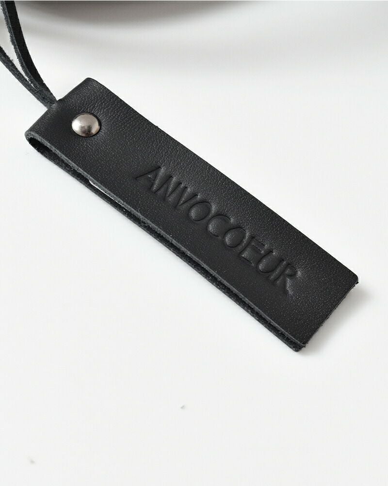 ANVOCOEUR アンヴォクール レザー がま口 ボストンバッグ “Miranda