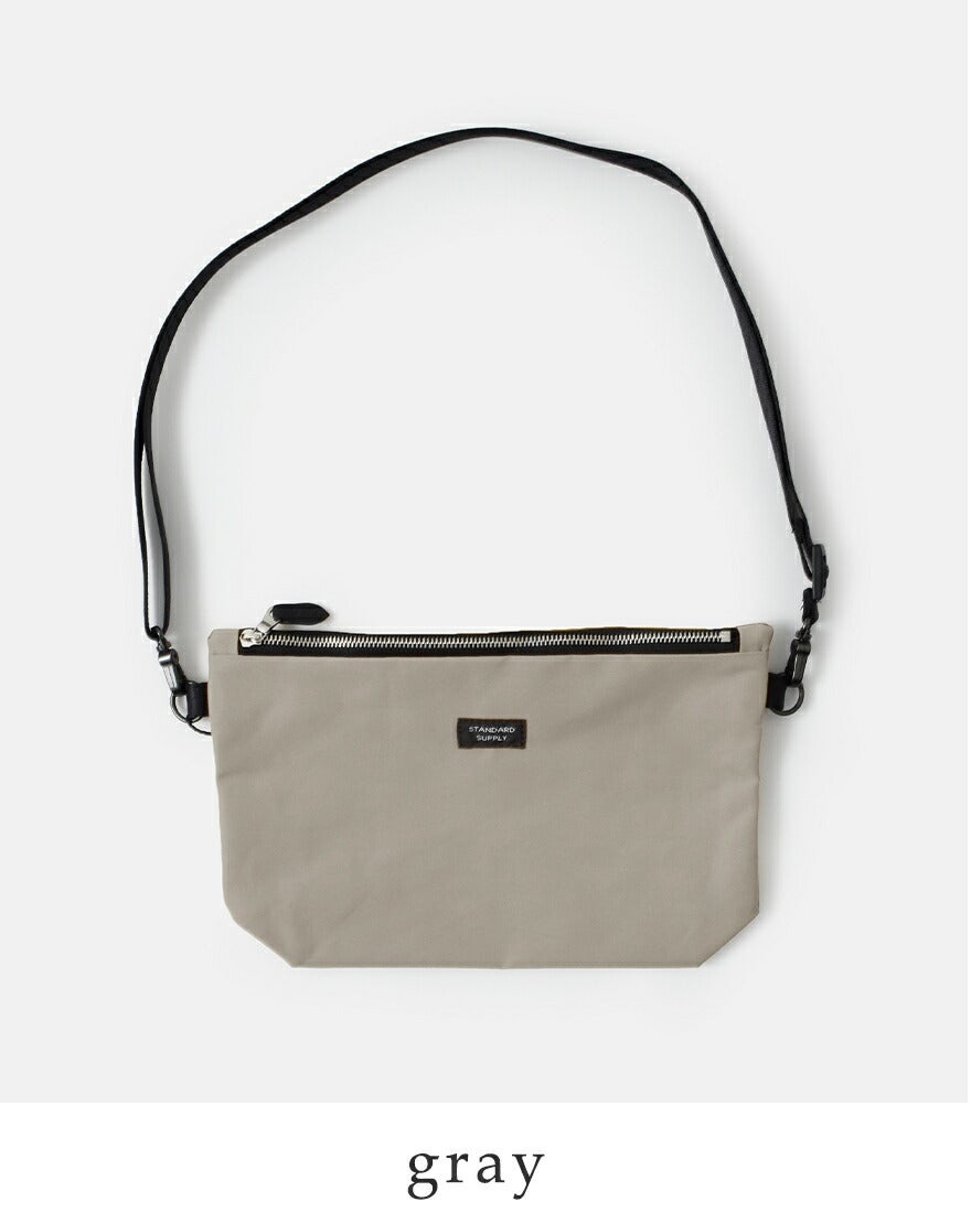 STANDARD SUPPLY スタンダードサプライWジップ ショルダーバッグ M