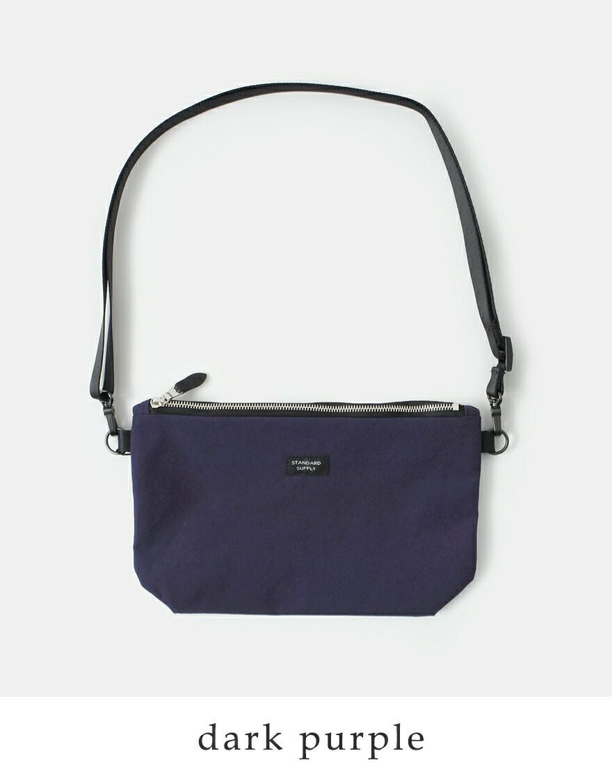 STANDARD SUPPLY スタンダードサプライWジップ ショルダーバッグ M