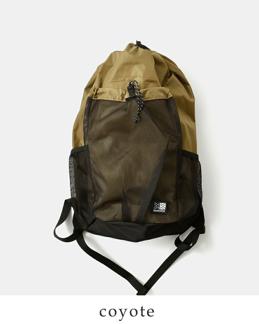 h*a様 CARAMEL♡napsack ナップサック リュック カリマー（karrimor） グラブ ナップサック（grab knapsack） コヨーテ
