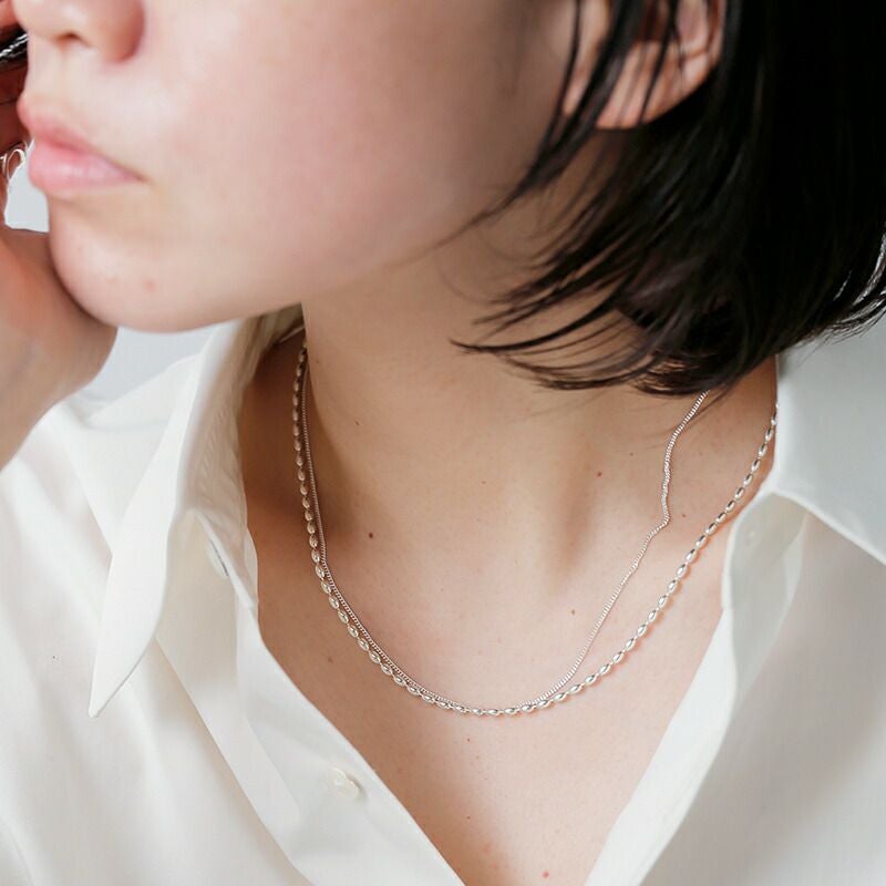 aura オーラ シルバー925 ネックレス“okome necklace” a-n012
