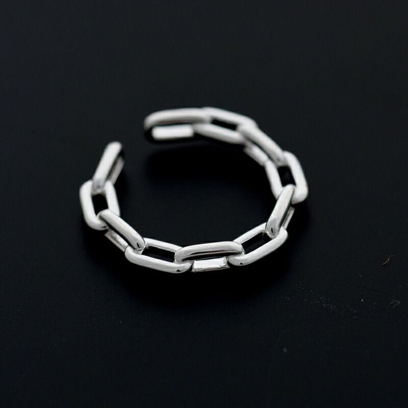 20%OFF】aura オーラ シルバー925 チェーン モチーフ リング“chain