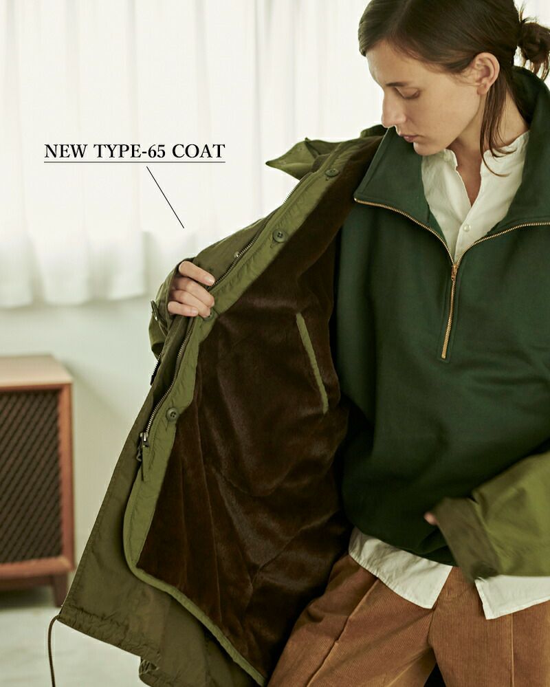 kha:ki カーキ エコファー ミドル ライナー ベスト“ECO FUR LINNER