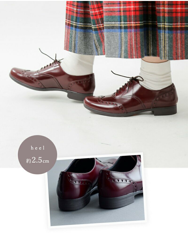 TRAVEL SHOES by chausser トラベルシューズバイショセ ウィングチップ