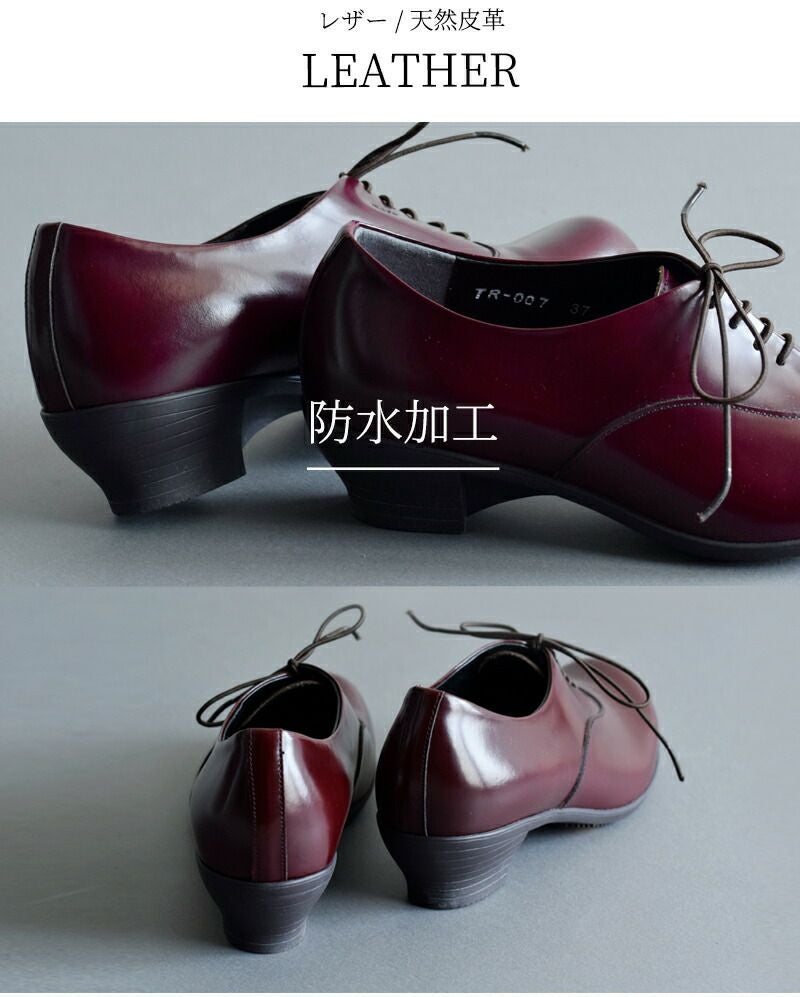 TRAVEL SHOES by chausser トラベルシューズバイショセ レザー レース