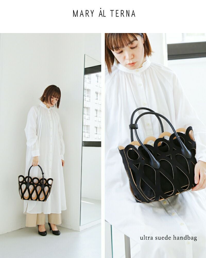 MARY AL TERNA メアリオルターナ ウルトラスエード ハンド バッグ