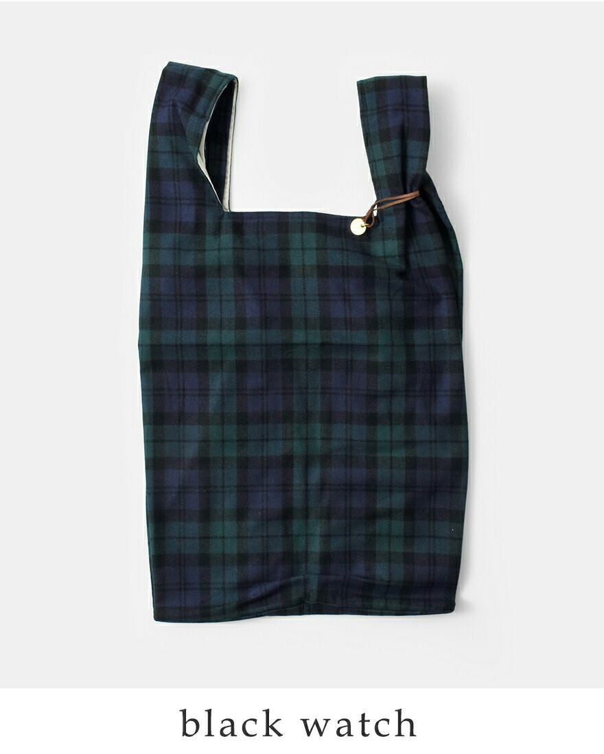 MASTER&Co. マスターアンドコー ウール タータンチェック エコバッグ