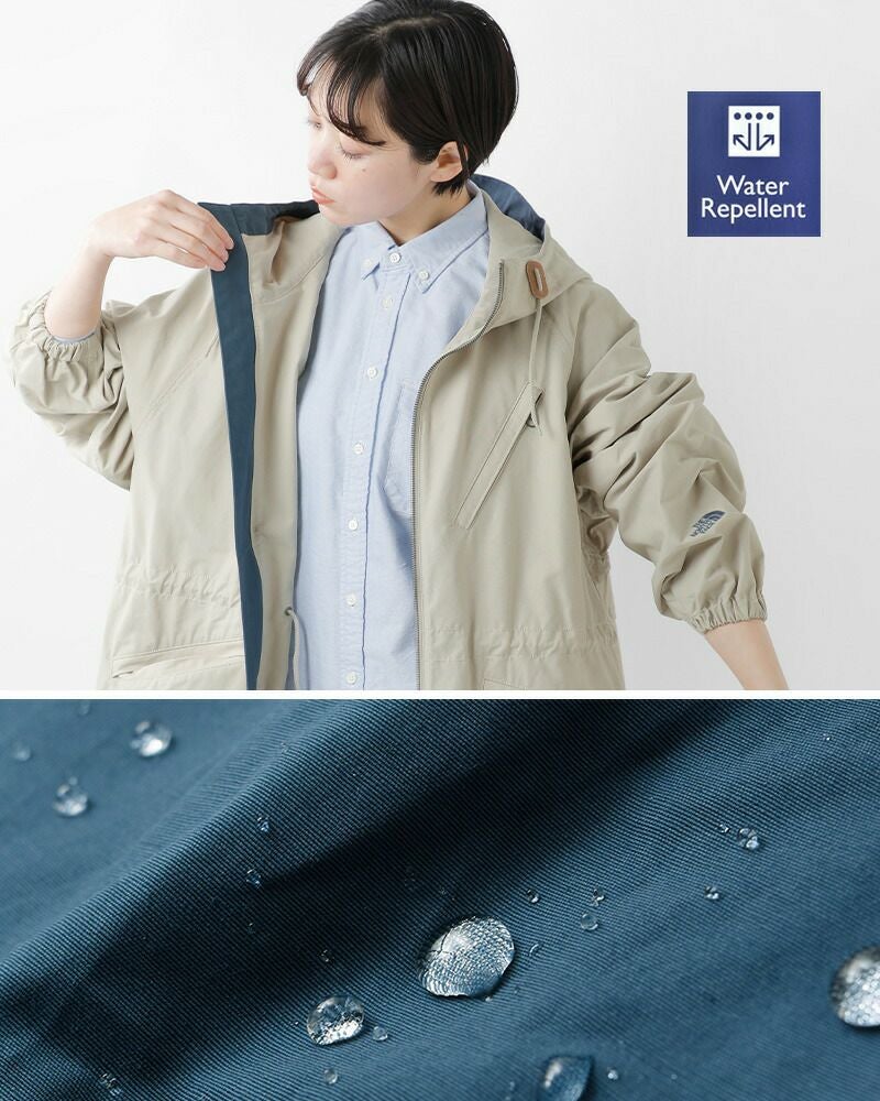 ザノースフェイス/インディゴウェザークロスマウンテンウインドコート/ゆったり nanamica / THE NORTH FACE Purple Label / Featured Product vol.11