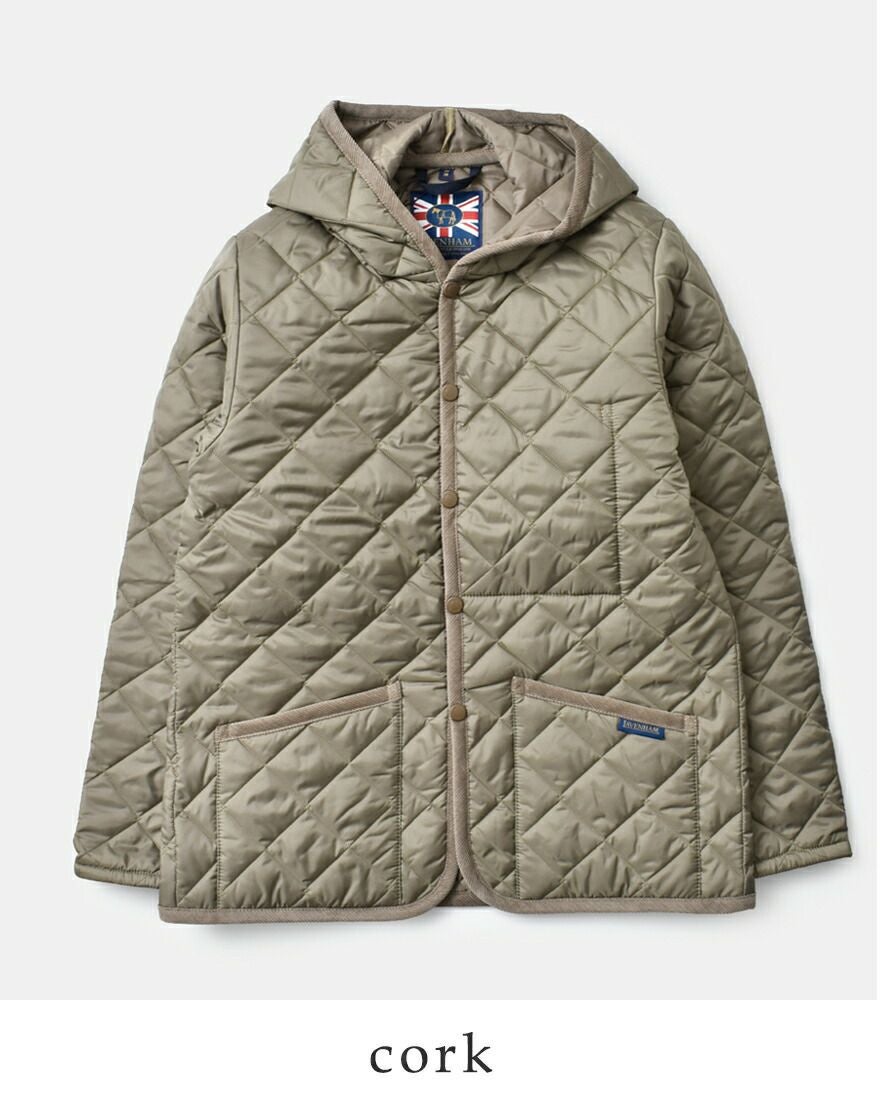 ラベンハム LAVENHAM フード付き クレイドン キルティング ジャケット