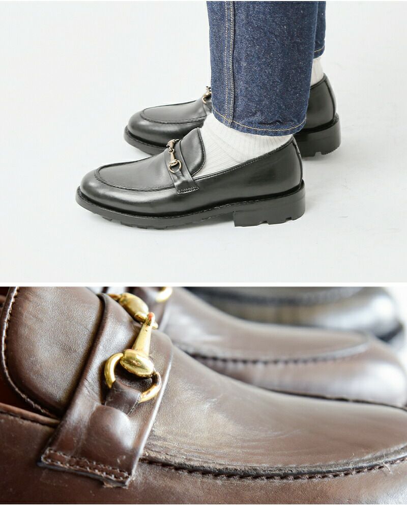 Milton Keynes ミルトンキーンズ ビット ローファー 11280-201l-kk