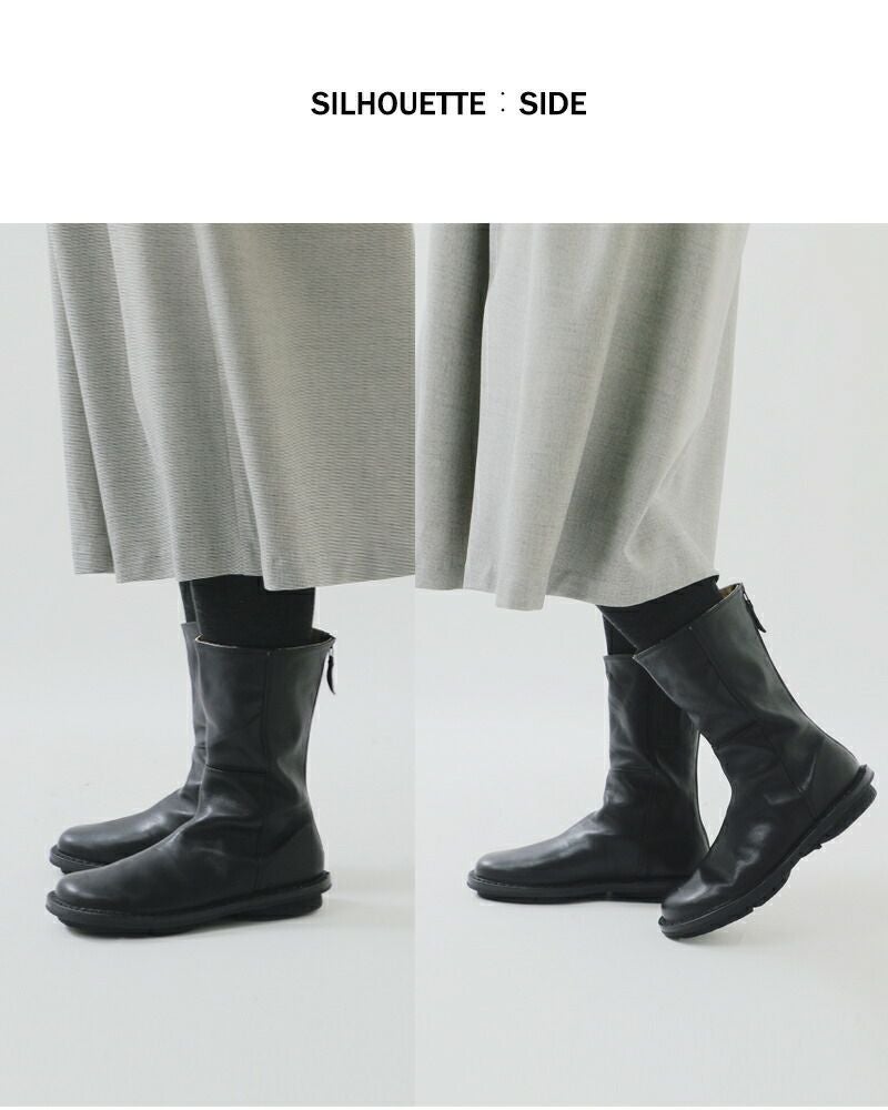 trippen トリッペン カウレザー ミドル ブーツ mid-boot-sat