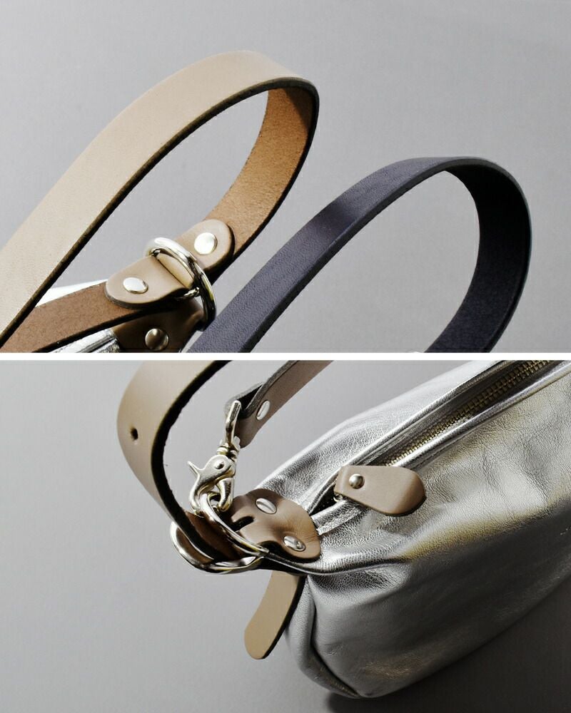 Ense アンサ ゴートレザー ショルダーバッグ S “goat shoulder S” gl