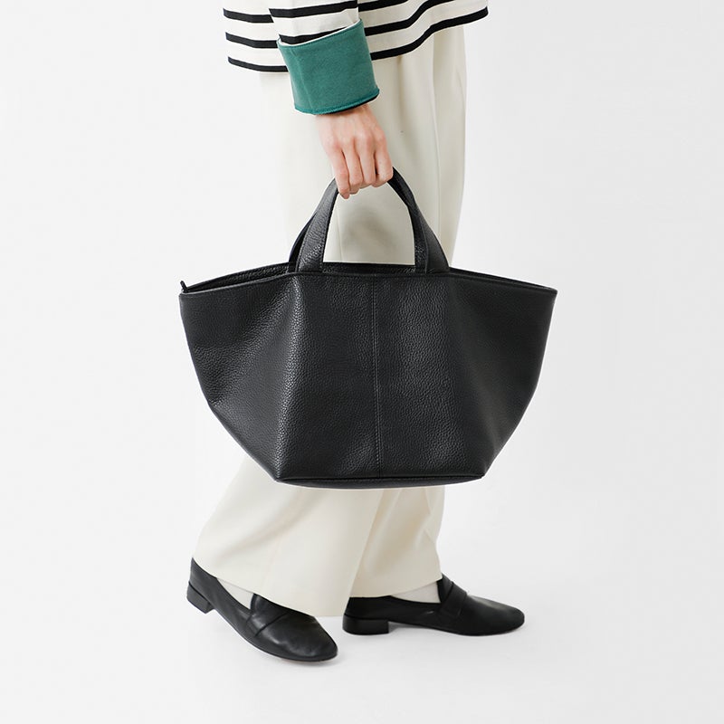 MARINE DAY マリンデイ イタリー シュリンク トートバッグ “PALMS