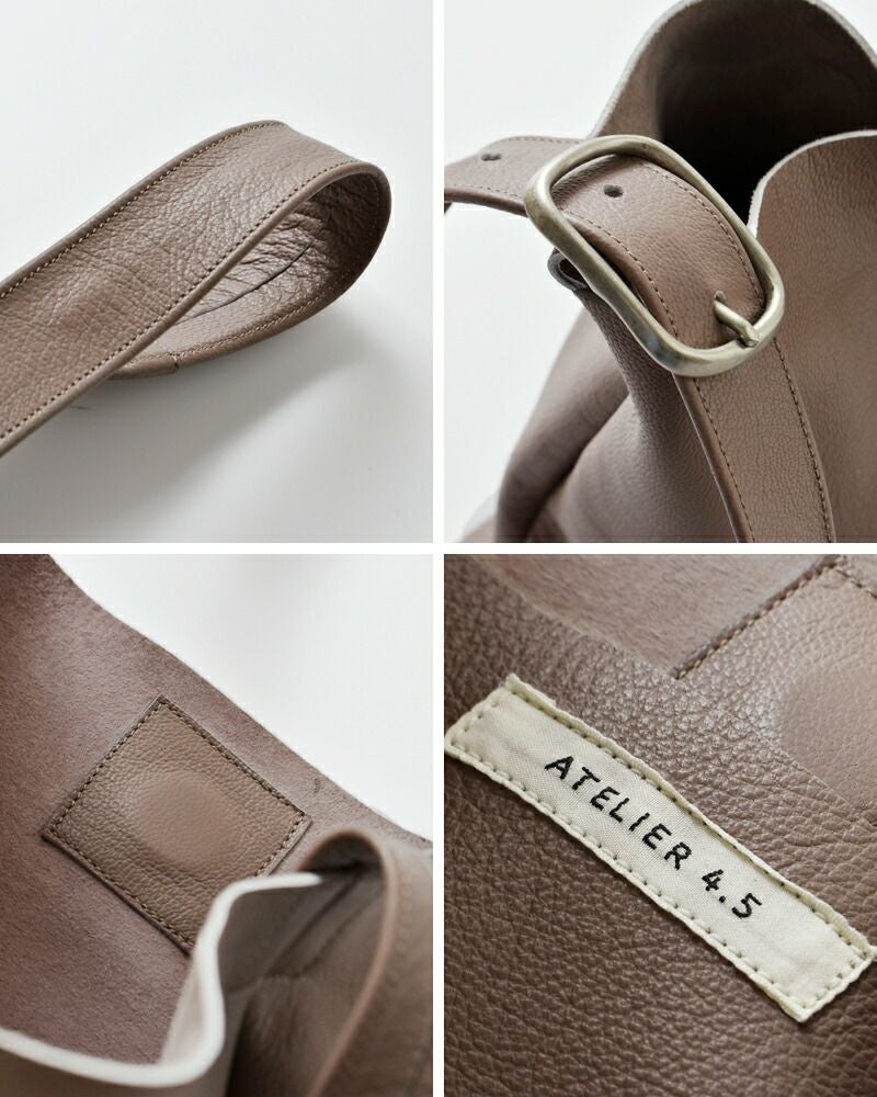 アトリエ ショルダーバッグ ATELIER 4.5｜アトリエ4.5 A-006 レザーショルダーバッグ - hana shoes