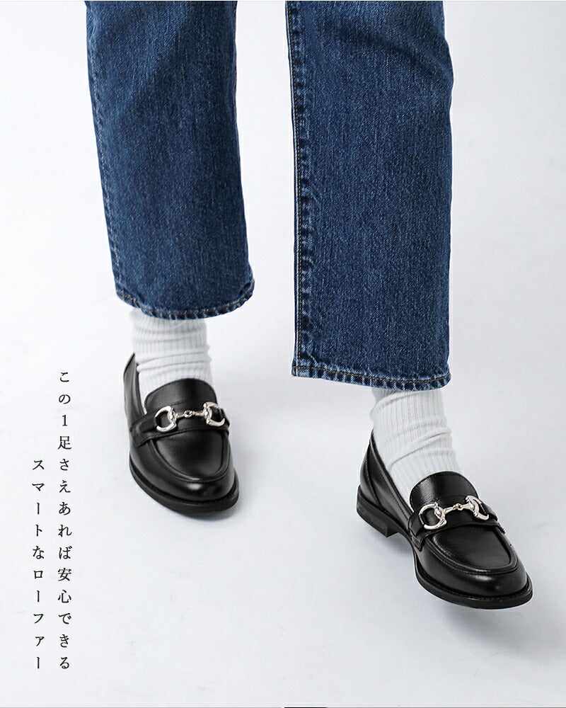 eness エネス レザー ビットローファー st-1144 2026ss新作 春夏