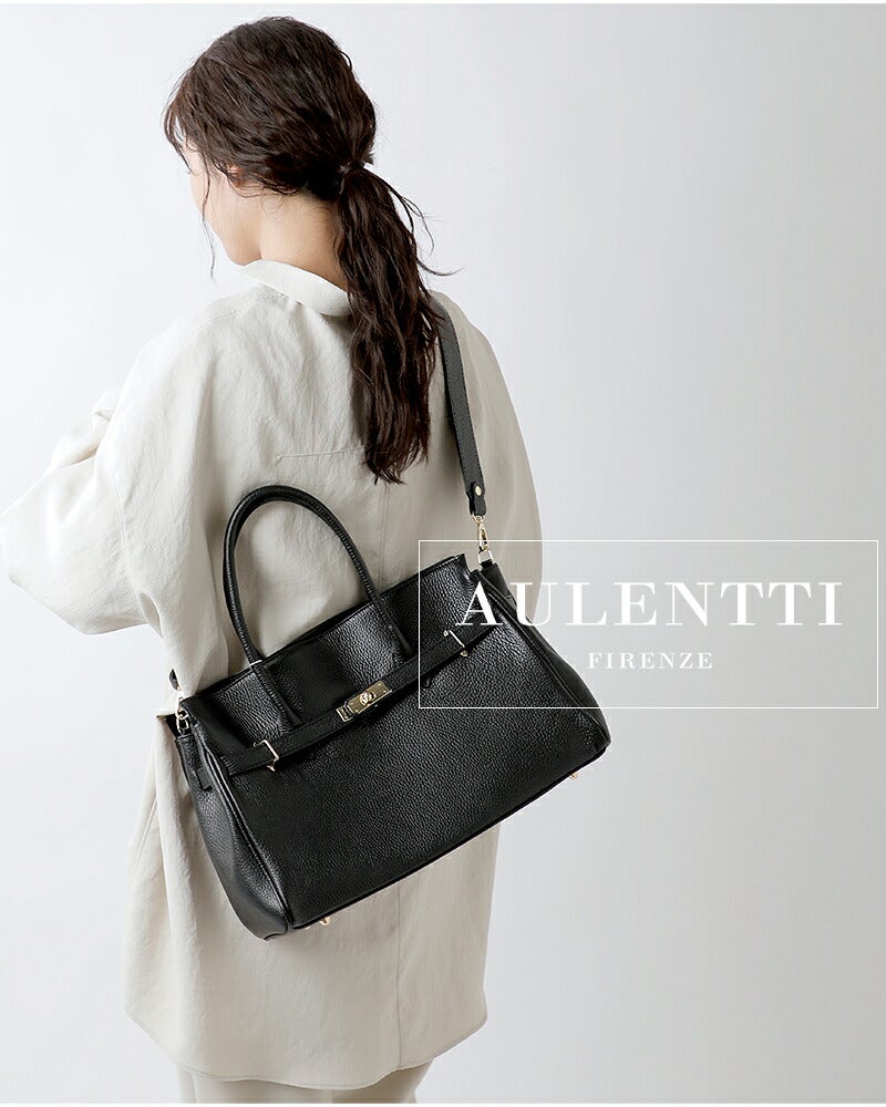 【未使用品】AULENTTI 黒 レザー ボディバッグ 調整可能 中古・古着通販】AULENTTI (オウレンティ) ワンハンドルショルダー