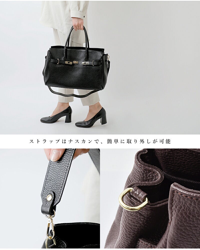 AULENTTI オウレンティ レザー 2way ショルダー バッグ fb-05600-do