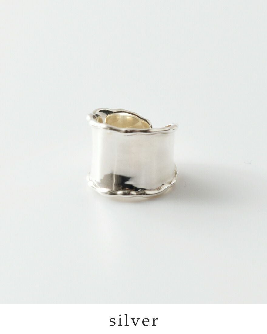 aura オーラ シルバー925 フリー ワイド リング “free wide ring” a