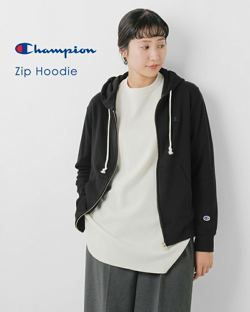 Champion チャンピオン ジップフード スウェット パーカー cw-y108-mn Champion チャンピオン ジップフード スウェット パーカー cw-y108-mn