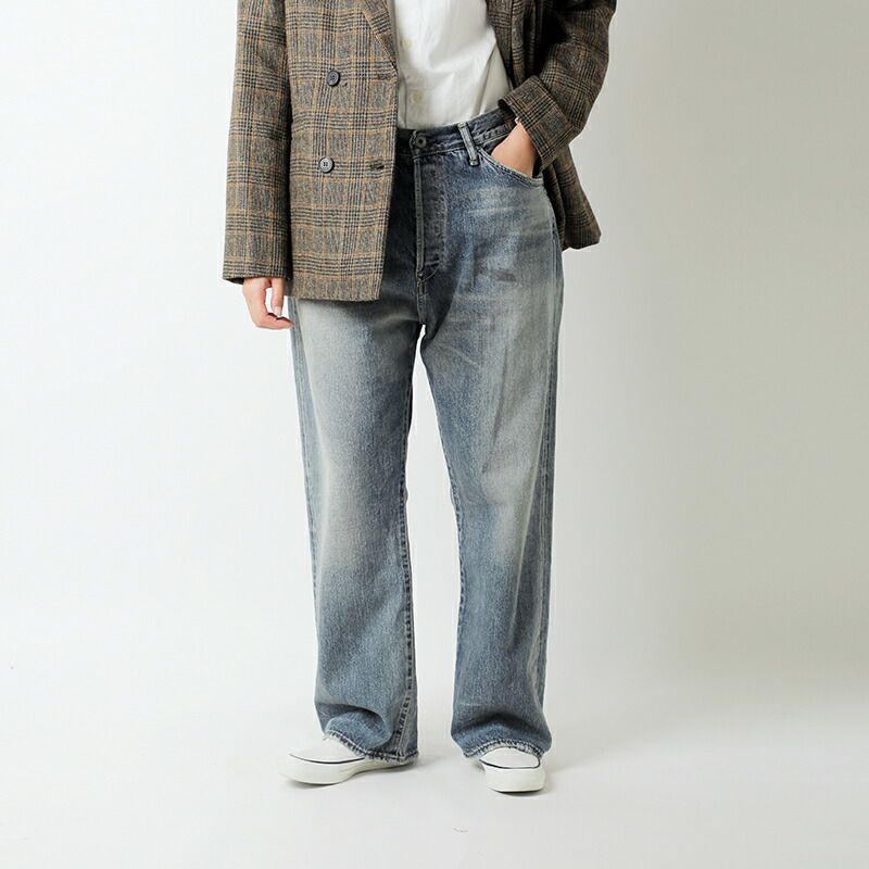 クーポン対象】chimala チマラ 13oz セルビッチ デニム バギー カット