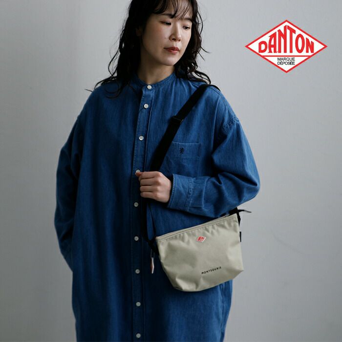DANTON ダントン コーデュラ キャンバス ショルダーバッグ “MONTSOURIS