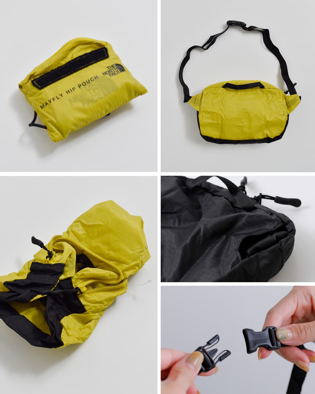 THE NORTH FACE ノースフェイス ポケッタブル メイフライ ヒップポーチ