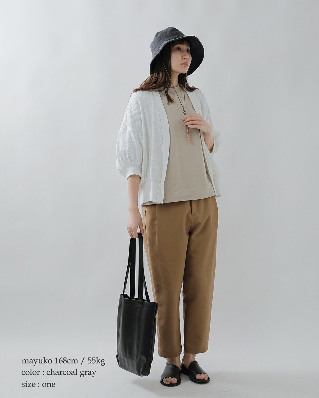 Nine Tailor ナインテイラー ベルギーリネン ハット Canna Hat n-1074
